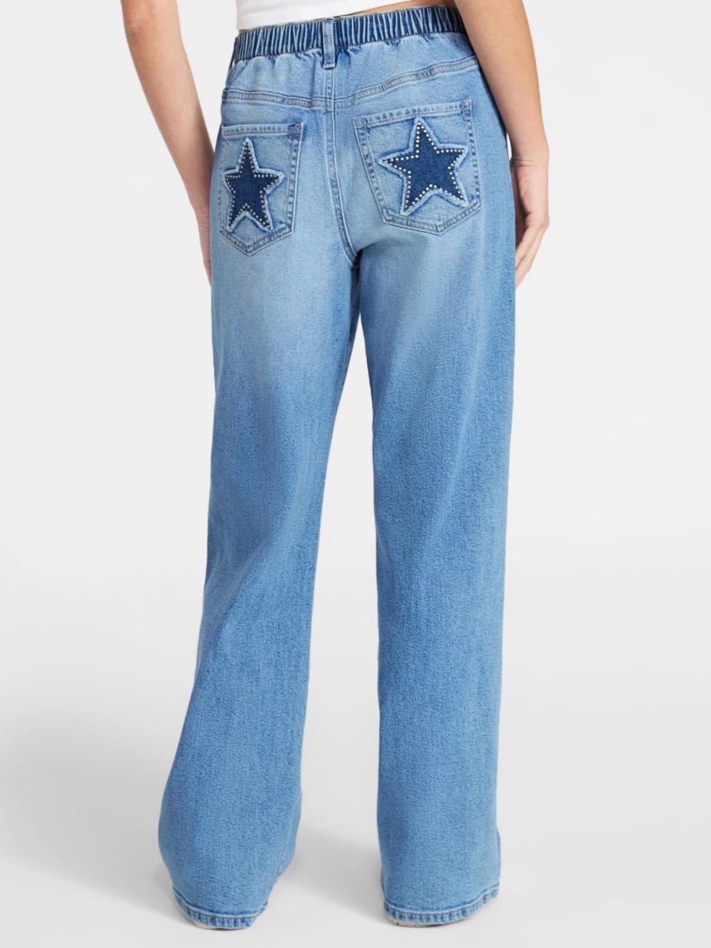 No boundaries Blue Wide Leg Jeans - Classic Comfort